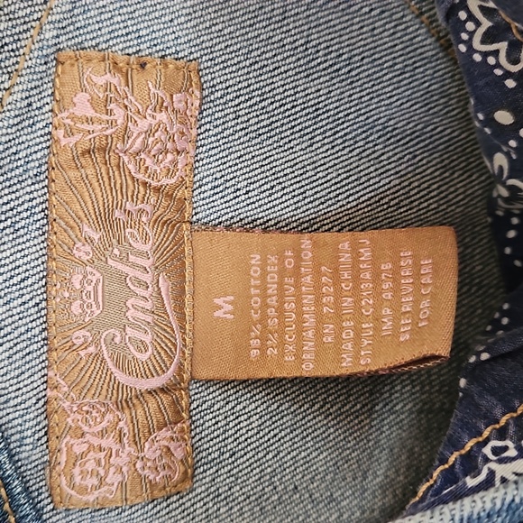 VINTAGE CANDIES DENIM OVERALLS - Picture 4 of 12